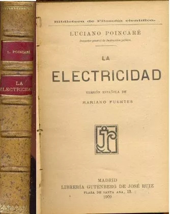 Luciano Poincare: La Electricidad