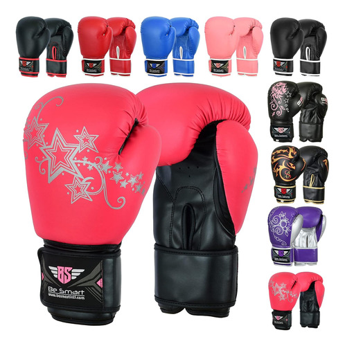 Be Smart Kids Boxing Gloves 4-12 Years 4oz 6oz Training G An