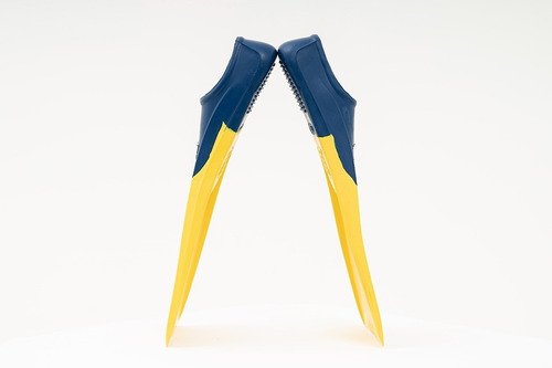 Aleta Aqua Zone Larga #18-19 Azul/amarillo