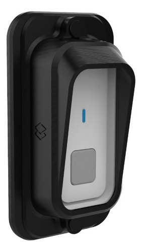 Protector de caja y timbre compatible con Intelbras Cib101, color negro