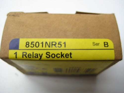 Square D 8501nr51 Ser.b Relay Socket Nsmp Ttc