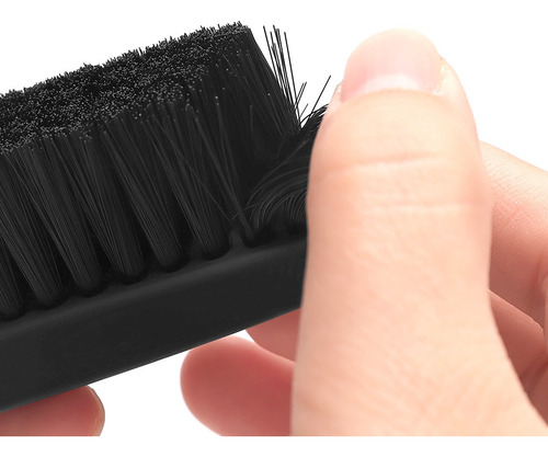 Set De Peine Plegable Portátil Y Cepillo Para Barba
