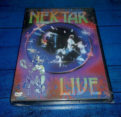 Nektar Live Dvd Arg Nuevo Maceo-disqueria