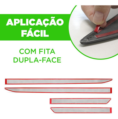 Friso Lateral Para Nivus 2023 2024 Cores Originais Cromado