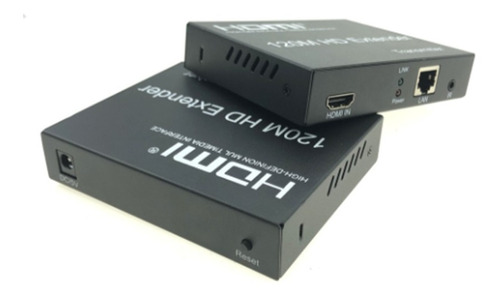 Kit Extensor De Video Hdmi - Rj45 Activo 120mts Utp Cctv