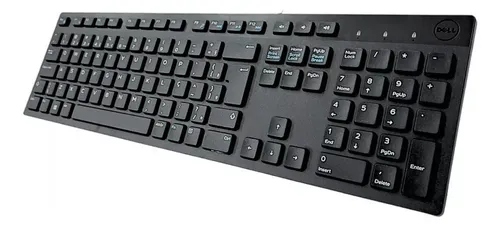Teclado Dell Kb216 Qwerty Português Brasil Cor Preto