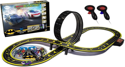 Scalextric Autopista Mini Batman Vs Joker Race Esc 1:64