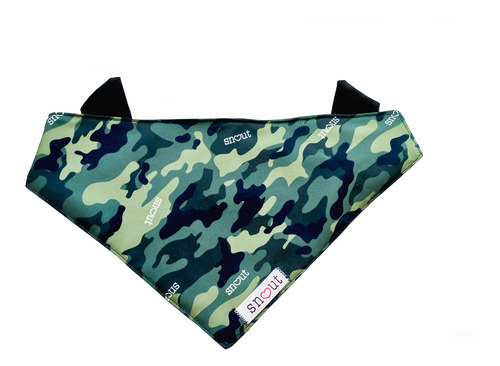 Ropa Para Perros Y Gatos Bandana Snout - Camuflado S