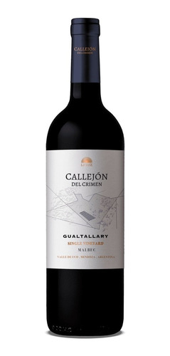 Vino Callejon Del Crimen Gualtallary Single Vineyard Malbec