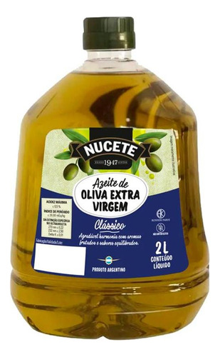 Azeite De Oliva Extra Virgem Classico Nucete 2l