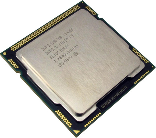 Procesador gamer Intel Core i5-650 BX80616I5650  de 2 núcleos y  3.46GHz de frecuencia con gráfica integrada
