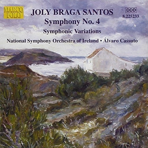 Cd Braga Santos Symphony No. 4 ; Symphonic Variations - Jol