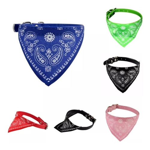 Collar Para Mascotas Variedades Bandanas - A Su Elección