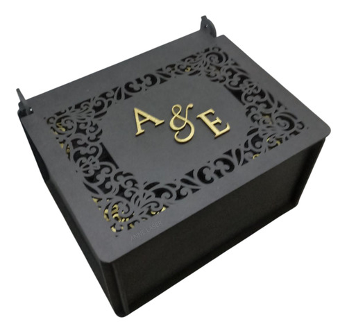 Caja Reloj Boda Compromiso Letras En Relieve 3d Classic