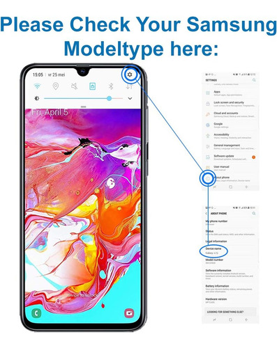 Mmobiel Conector De Base Compatible Con Samsung Galaxy A70 2