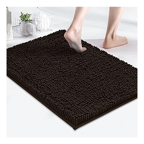 Alfombras De Baño Suaves Absorbentes De Microfibra Lavable