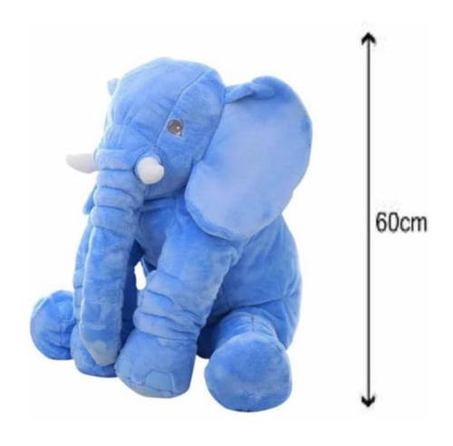 Almohada Elefante De Peluche Para Bebe  Medida 60cm