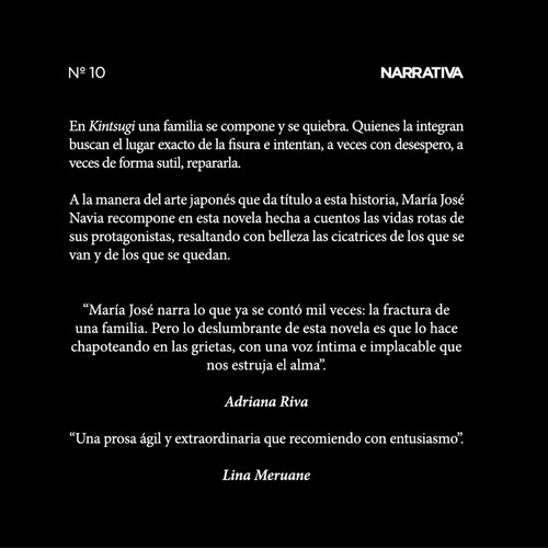 Imagen 3 de 3 de Kintsugi - María José Navia