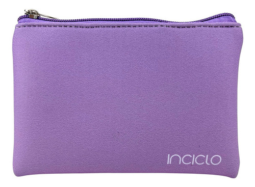 Necessaire Neoprene Inciclo Lavável Cor Lavanda