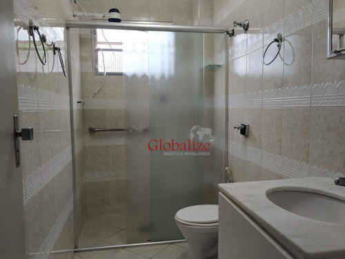 Imagem 11 de 19 de Apartamento Com 2 Dormitórios À Venda, 76 M² Por R$ 250.000,00 - Itararé - São Vicente/sp - Ap0819