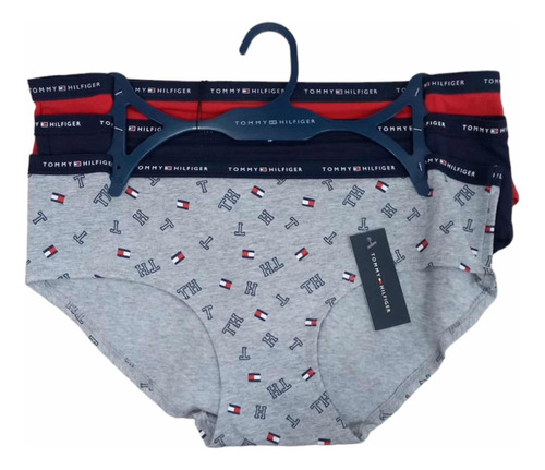 Set De3 Calzón Bikini Tommy Hilfiger Originales Talla L/g