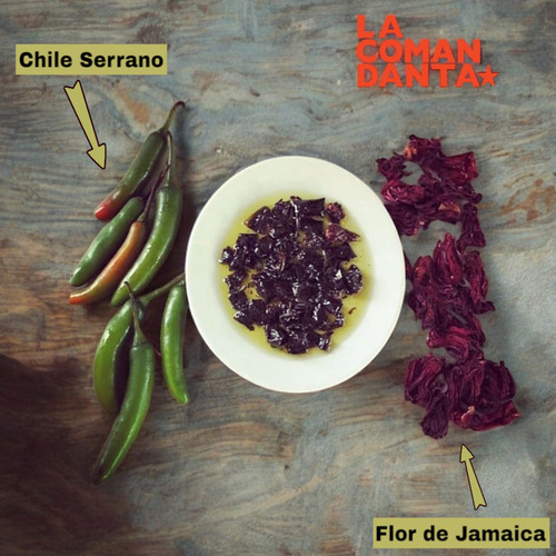 Chicharron De Serrano Con Jamaica La Comandanta 190g