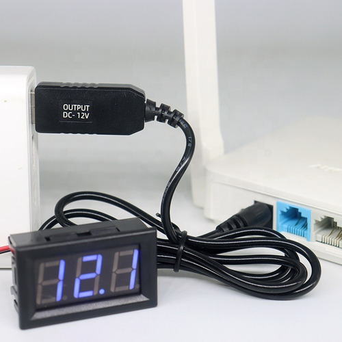 Imagen 10 de 10 de Cable Convertidor Usb 5v A 9v 12v Router Modem Internet Wifi