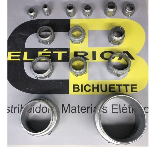 Kit 25 Conector Unidut Aluminio Conico Com Rosca 4 Tramontin