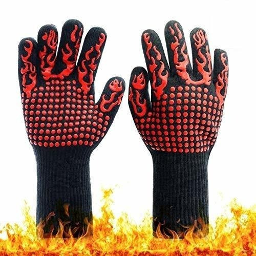 Tauner - Guantes De Barbacoa Para Parrilla Guantes Para Parr