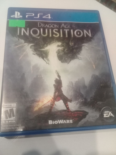 Dragon Age Inquisition Ps4 Fisico. 