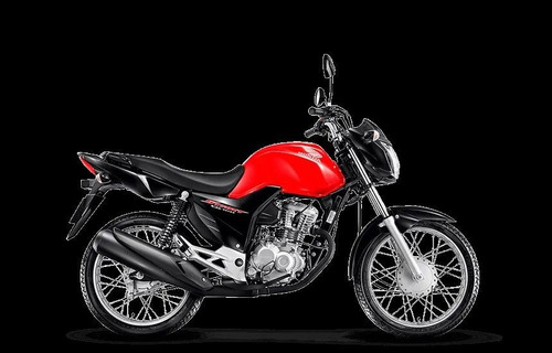 Moto Honda Cg 160 Start 2024 2024 Vermelha  0km Com Garantia