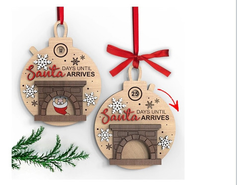 Pack De +60 Vectores Corte Laser De Navidad