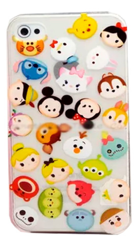 Case Personajes Disney  Para iPhone 4 / 4s