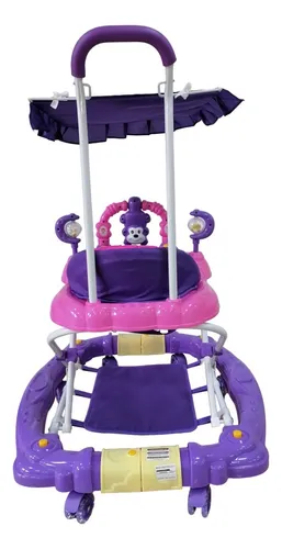 Andador Voyage Mecedor Monkey Lila