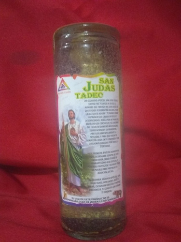 Veladora De San Judas Para Causas Difíciles Gel