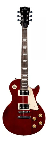 Guitarra Michael Gm730n Blackwood Les Paul Wine Red