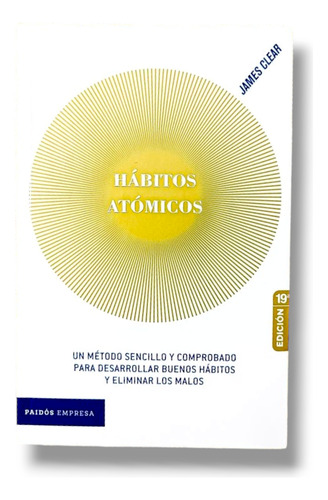 Libro Hábitos Atómicos - James Clear