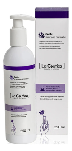 Shampoo Calm Prebiotic La Ceutica 250ml