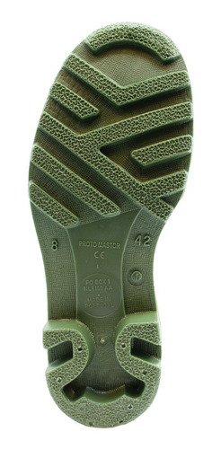 Botas De Goma Pvc Dunlop 171bv Protomastor Seguridad Blanca