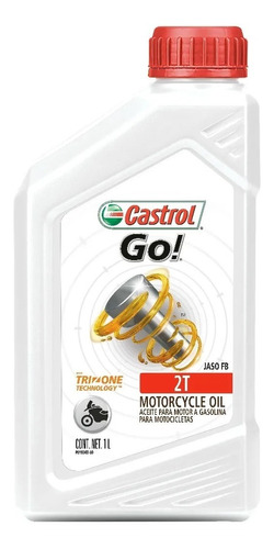 Aceite Para Motor 2t Castrol Go Motosierras Desmalezadoras