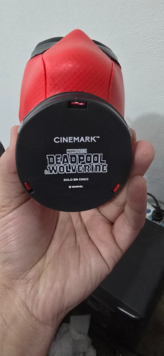 Vasos Coleccionable Deadpool And Wolverine Cinemark Original