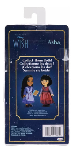 Disney Muñeca Asha Wish Petite 15 Cm 2023