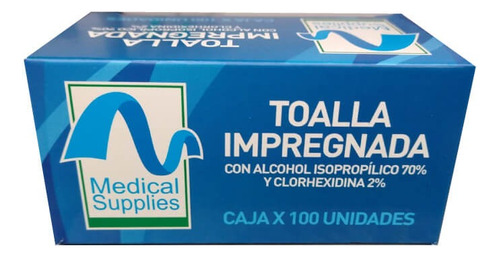 Toallitas Alcohol Pañitos X100 