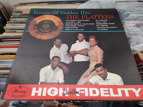 The Platters Golden Hits Vinyl,lp,acetato Imp