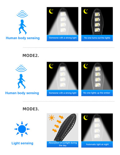 Luces Exteriores M Solar Con Sensor De Movimiento, Luz Con E