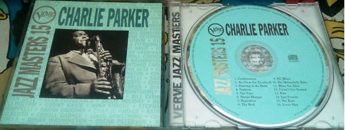 Cd Charlie Parker- Verve Jazz Masters ( Made In U.s.a.)