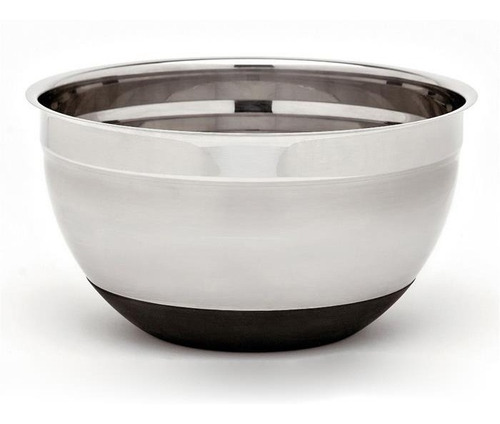 Bowl Acero Inoxidable Base Silicona 20cm Pettish Online Color Negro