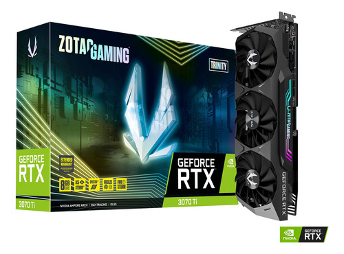 Tarjeta de video Nvidia Zotac Gaming GeForce RTX 3070 Ti Trinity 8GB GDDR6X ZT-A30710D-10P