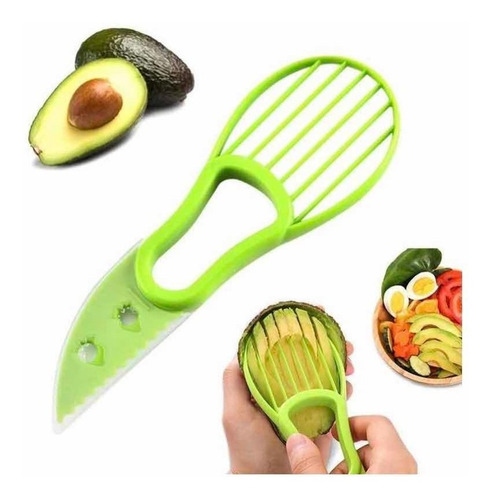 Pelador Rebanador De Palta Y Frutas 3 En 1 Utensilio