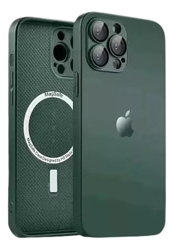 Estuche Lujo Glass Case Con Magsafe Para iPhone 14 Pro Max